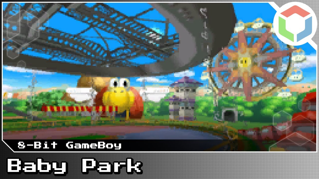 Baby Park [8-bit GameBoy] | Mario Kart Double Dash