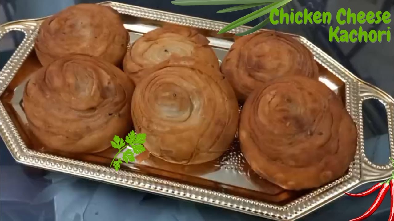 Рецепт качори с курицей | Хрустящие куриные качори с сыром | Домашние качори с курицей и овощами