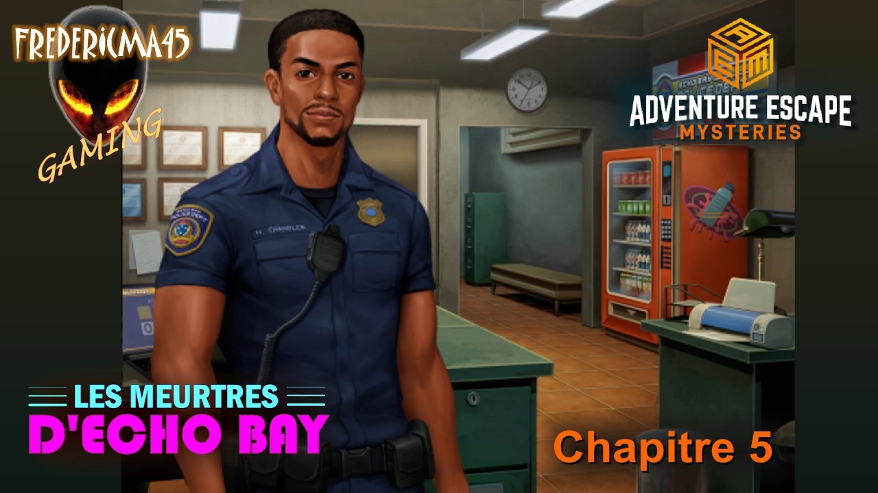 Adventure Escape Mysteries LES MEURTRES D'ECHO BAY [FR] Chapitre 5 (Jeu Gratuit sur Steam)