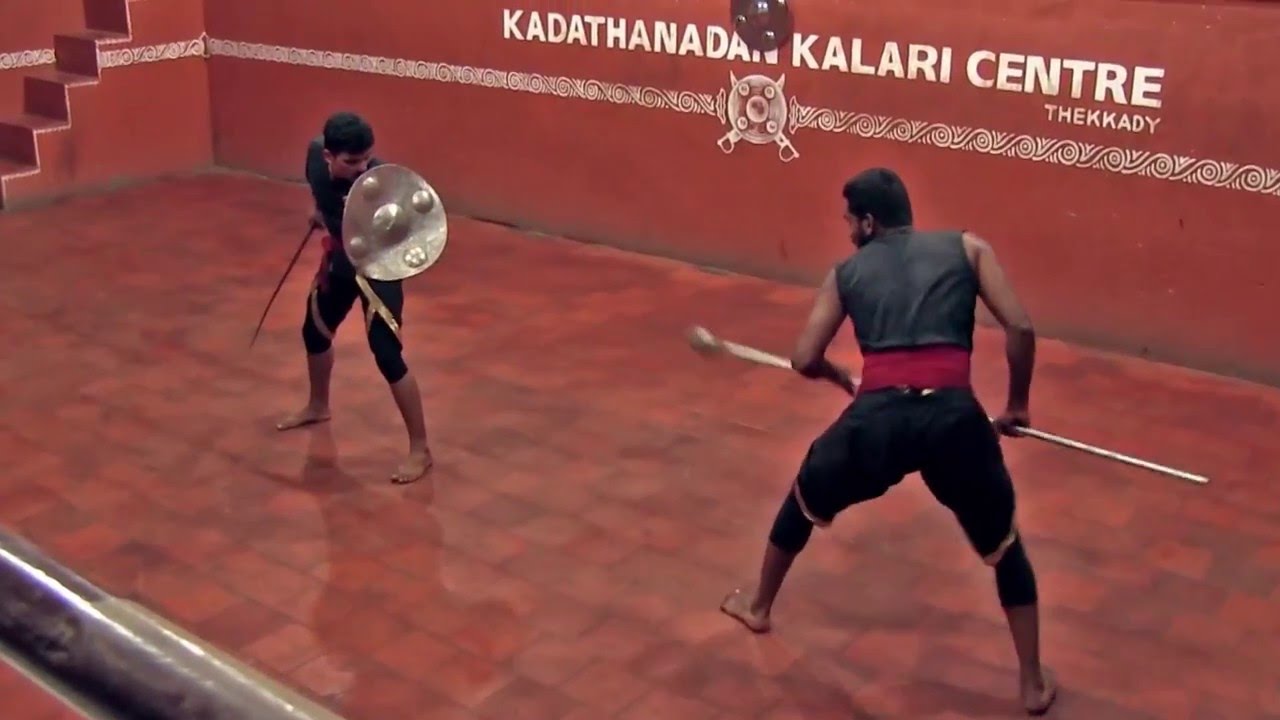 India - Thekkady - Kadathanadan Kalari show