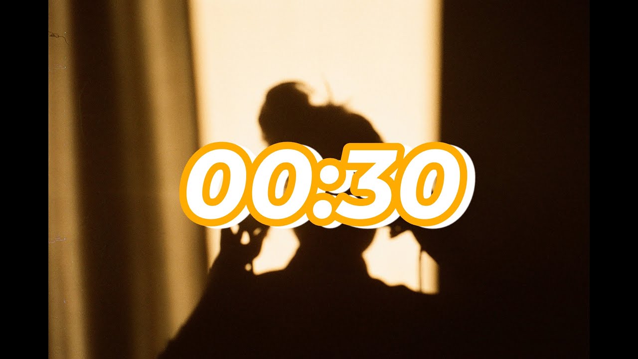 30 seconds timer | Activity timer | Countdown timer | Half minute timer | Fun activity | ASMR