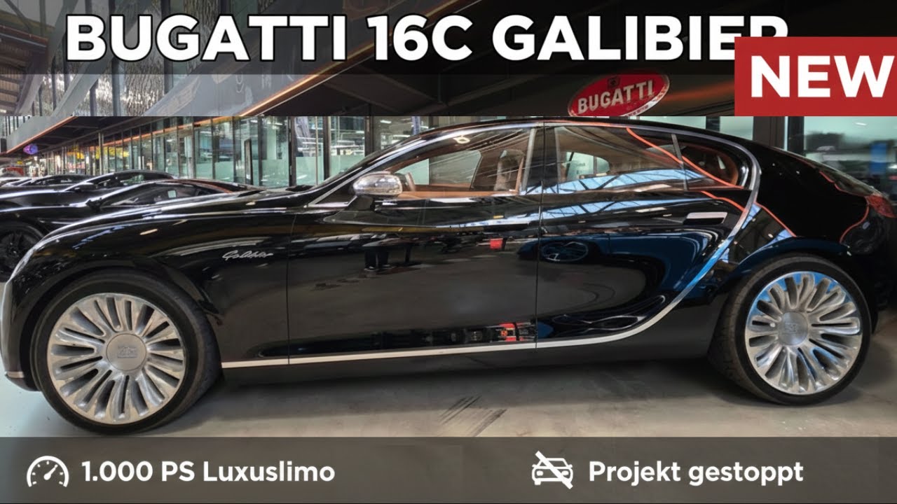 Bugatti 16C Galibier: Die viertürige Hypercar-Vision von Bugatti