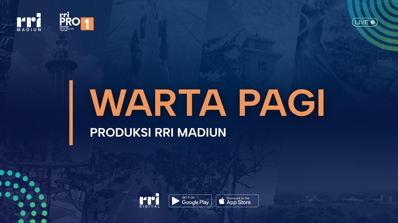 WARTA PAGI - RRI MADIUN || JUMAT, 13 FEBRUARI 2026