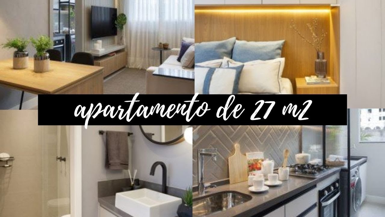 Tour por um apartamento de 27m2 | Cozinha fechada