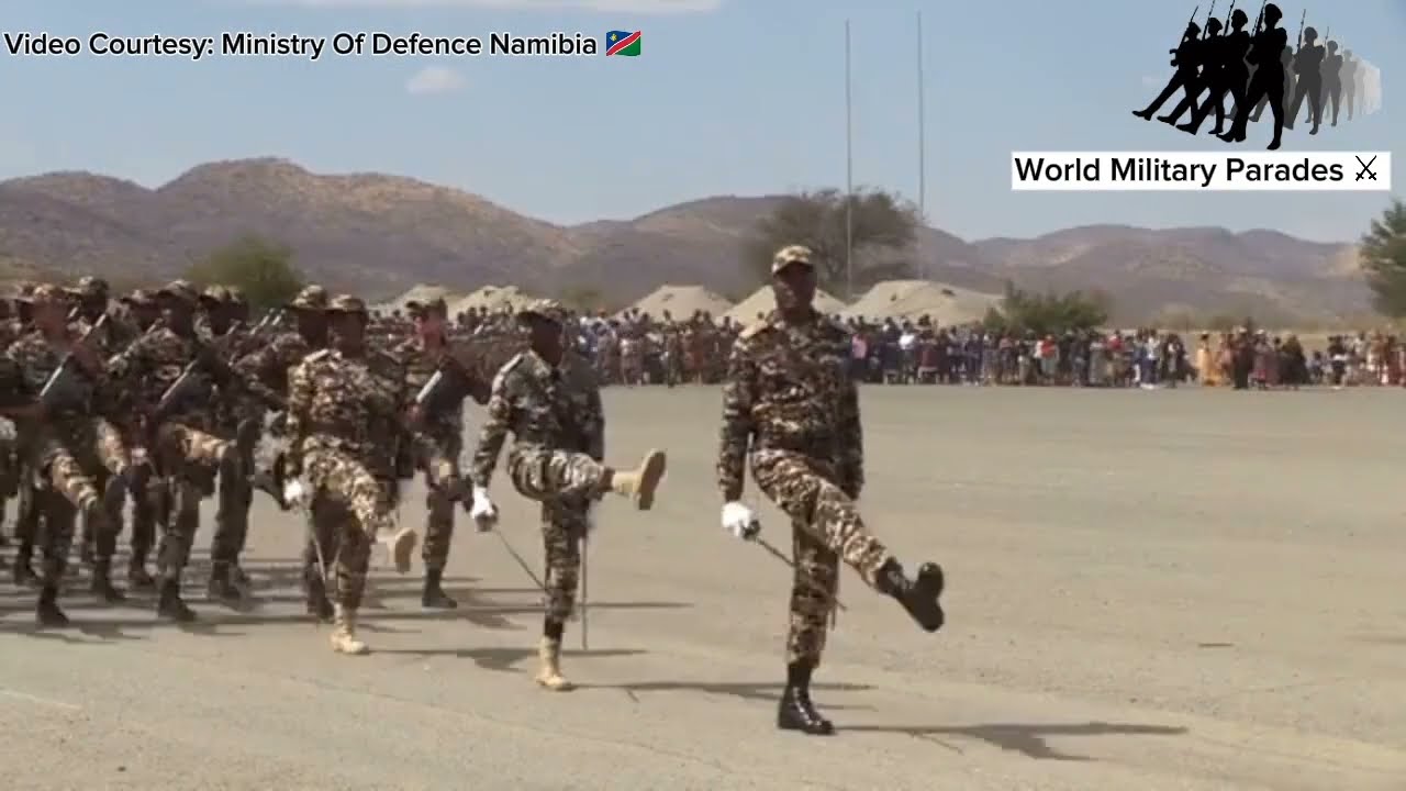 WATCH Namibian Defence Force Military Parade | Training Establishment | 16th Intake Graduation | ⚔