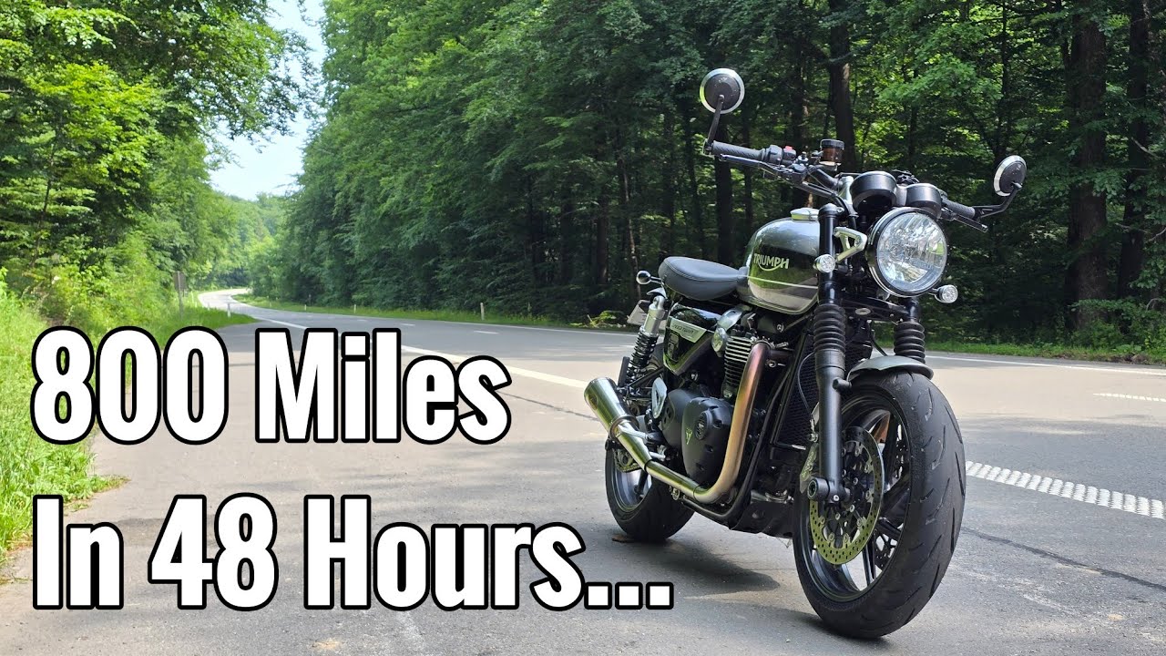 How My Triumph Speed Twin Handled an 800 Mile Weekend