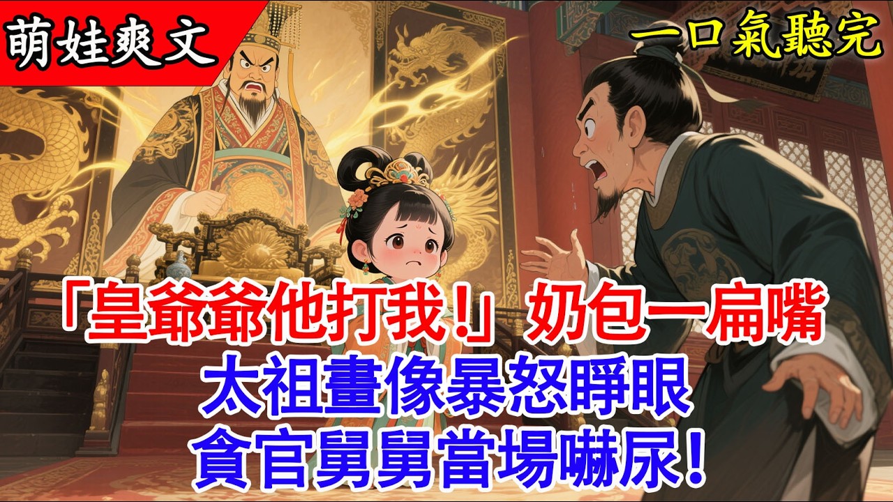 【完結小說】🐉淚目高燃！惡舅舅靈堂逼搶3歲萌寶遺物，祠堂太祖畫像“真龍顯靈”暴怒護短：把傳國玉璽拿去給她砸核桃！#爽文 #有聲書 #萌娃 #萌寶 #小說 #原創