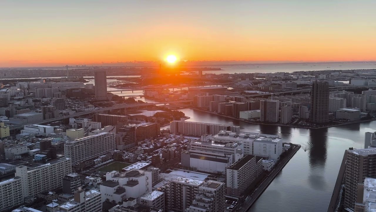 20260209千葉方向の日の出をほぼ毎日撮影🌅
