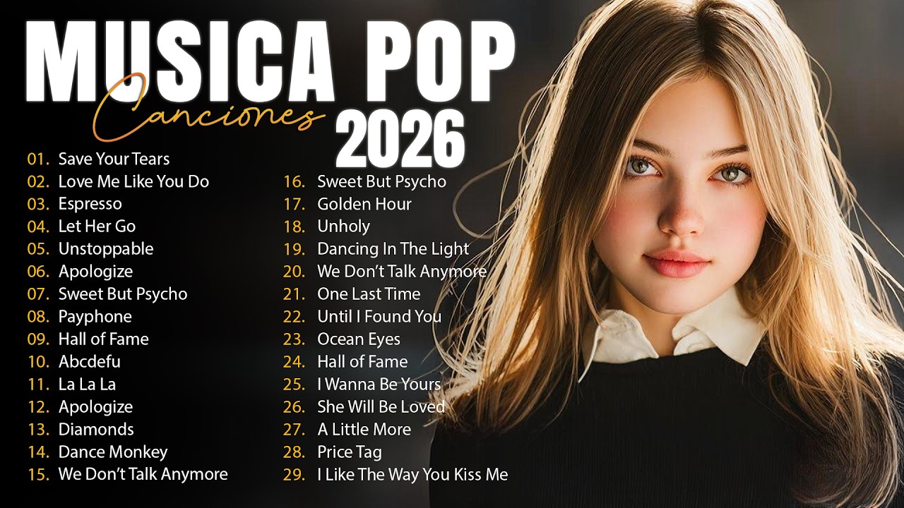 Musicas Internacionais Mais Tocadas 2026 🟢Top 100 Acustico M&uacute;sicas Internacionais Pop🟢Top Hit