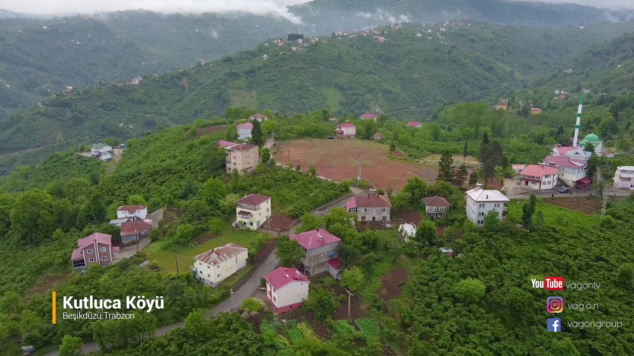 Kutluca Köyü Beşikdüzü Trabzon Drone Çekim Mavic Mini