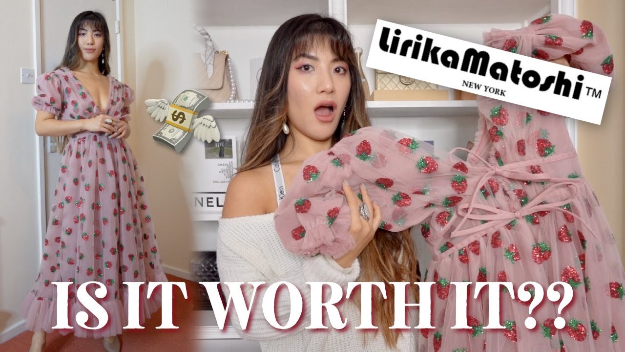 🍓 Я купила платье цвета клубники... Но стоит ли оно того?? 🍓 (Примерка и отзыв Лирики Матоши)