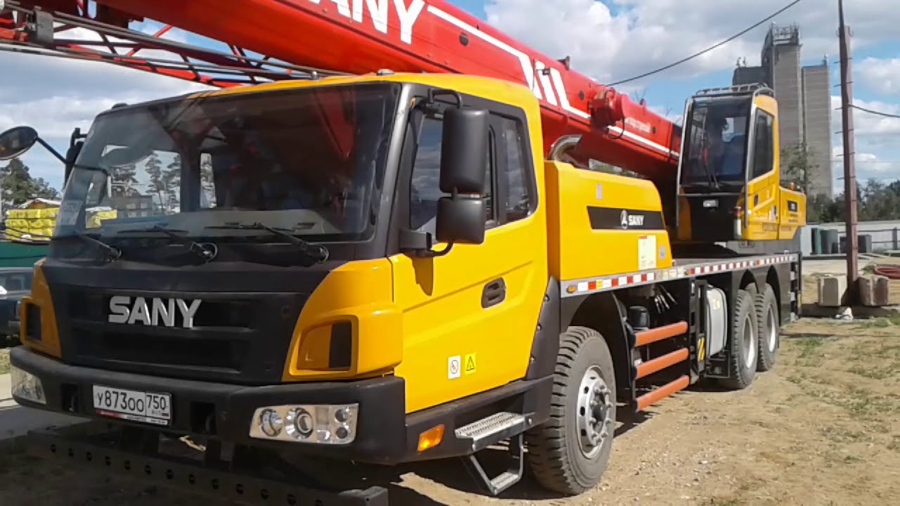 Кран SANY QY25C