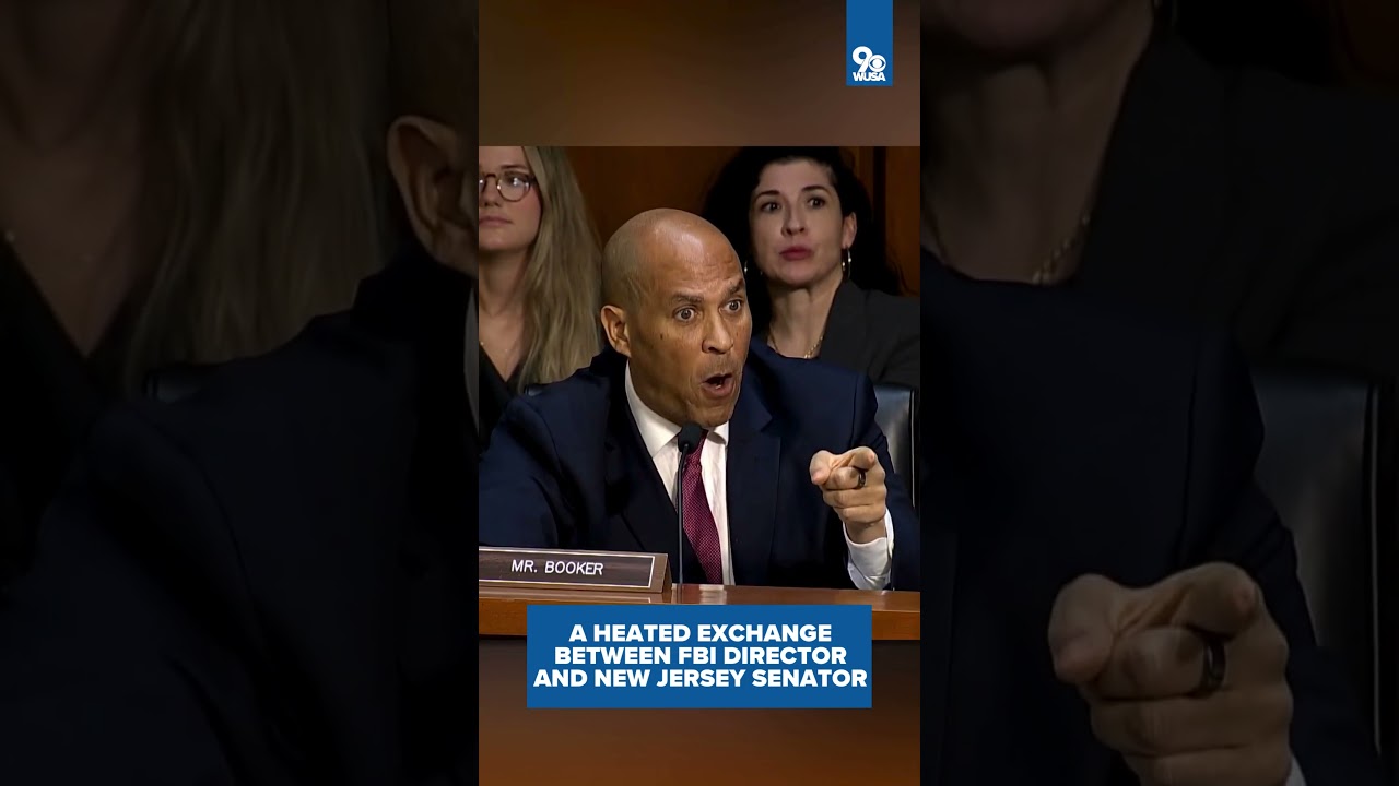 FBI Director and New Jersey Senator Clash During Oversight Hearing