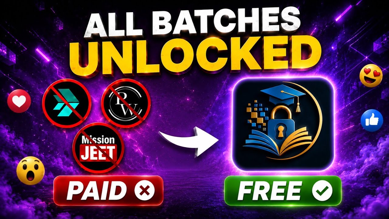 ALL BATCHES UNLOCKED | FREE PW + Next Toppers Batches | Edu Vault 😱