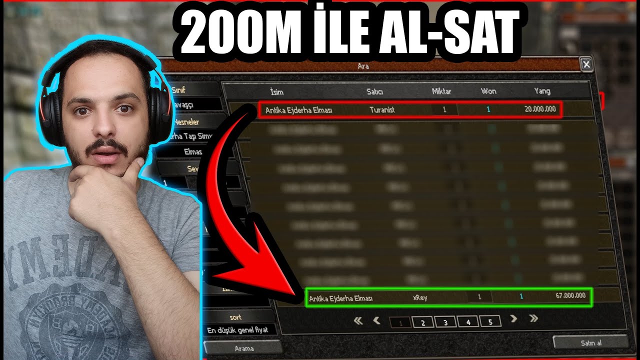 200M İLE AL - SAT YAPMAK ! Epsiz Yardımsız 6 Ayda Hidra Bölüm 2 | Metin2 Ruby Lucifer