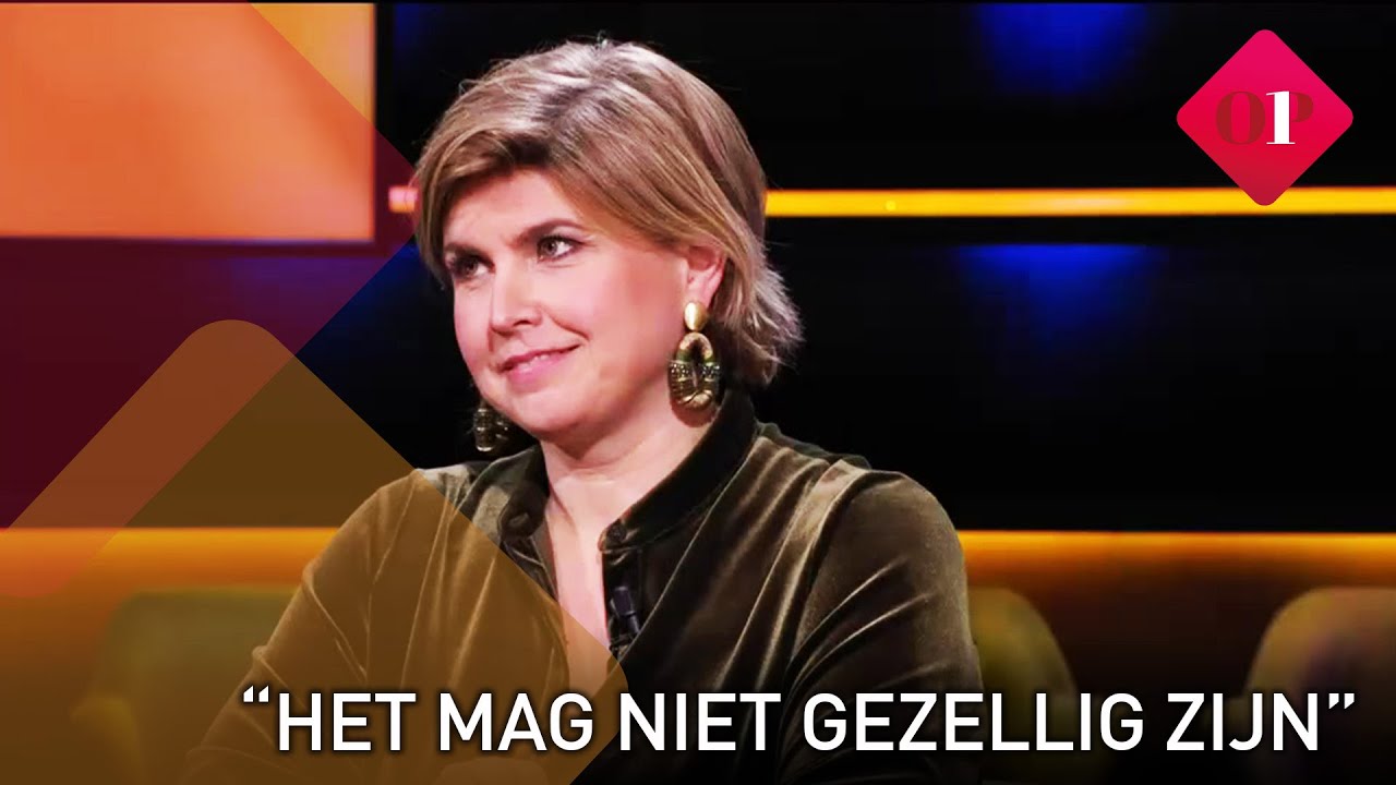 Tv-columnist Angela de Jong over de WK-reclame met feestende bouwvakkers | Op1