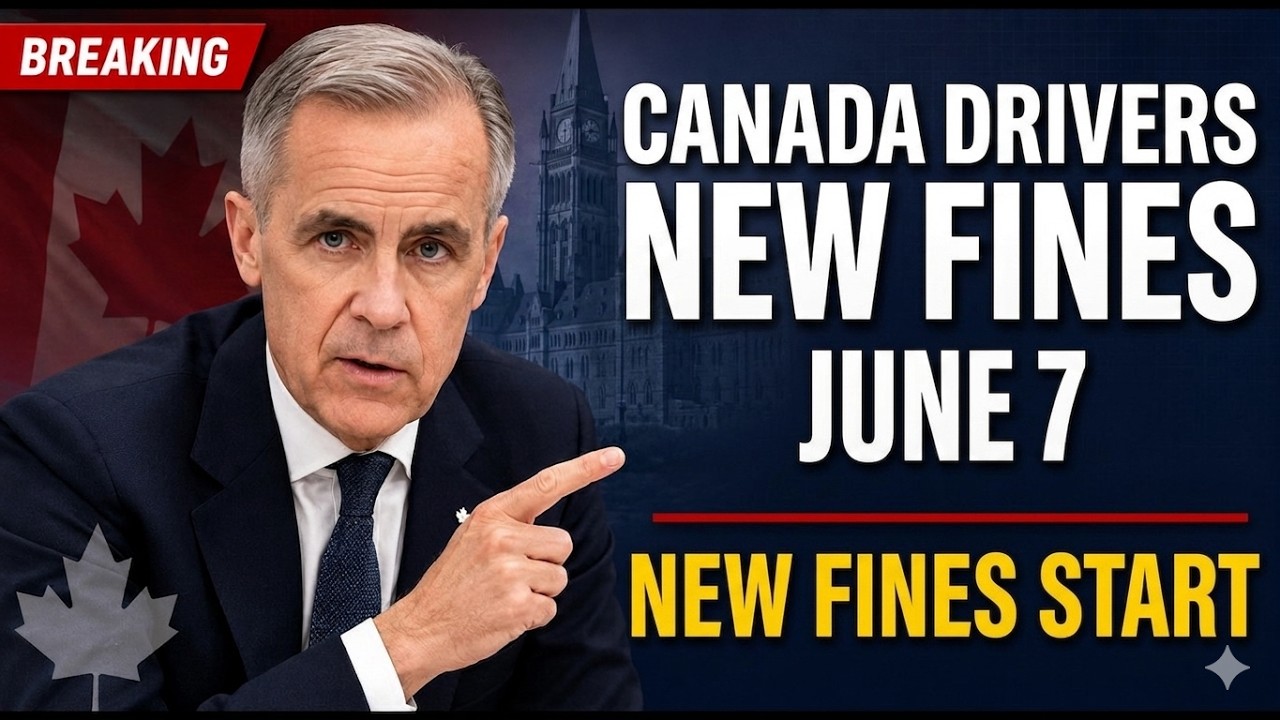🚨 Canada Highway Rule Change 2026: New Fines Start June 7 &mdash; Drivers Must Know This