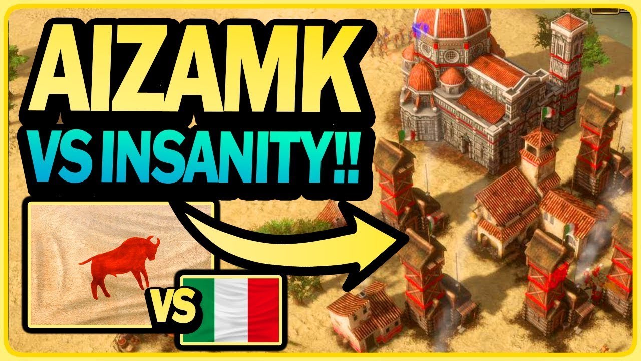 Aizamk Faces The ULTIMATE Italian Turtle In Age of Empires 3!!