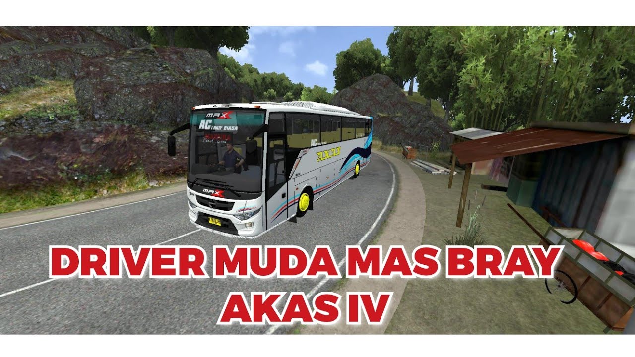 BUS AC EKONOMI AKAS IV JALUR BANYUWANGI SELATAN #BUSSID