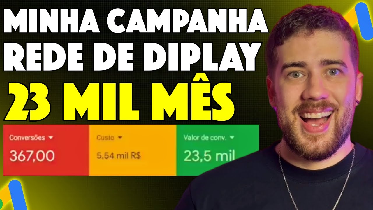 Copie minha campanha lucrativa na REDE DE DISPLAY Google Ads