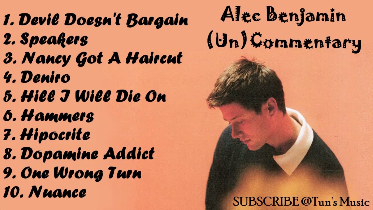 Alec Benjamin '(Un)Commentary' (New Album)