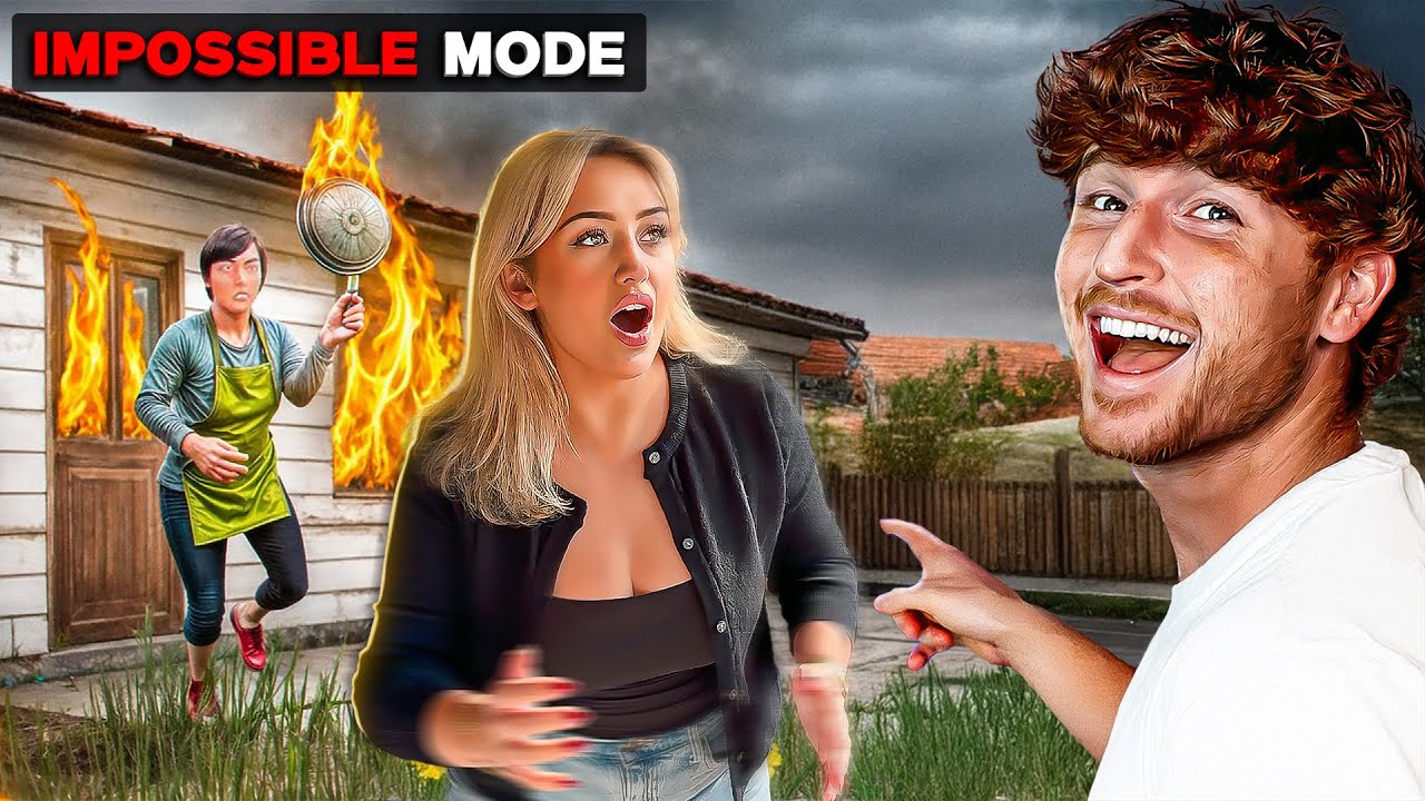 Trolling My GF With IMPOSSIBLE Mode in Schoolboy Runaway!