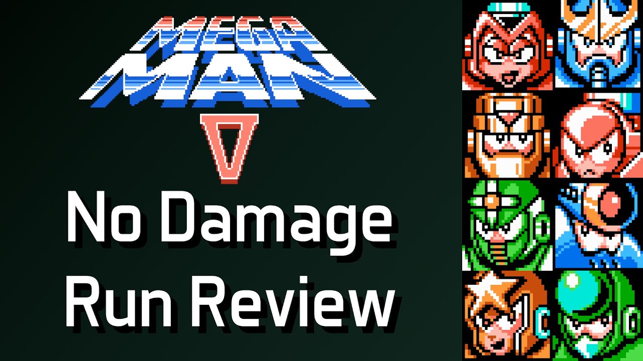 Mega Man 5 - No Damage Routing & Run Commentary (Performed in real-time, single segment)