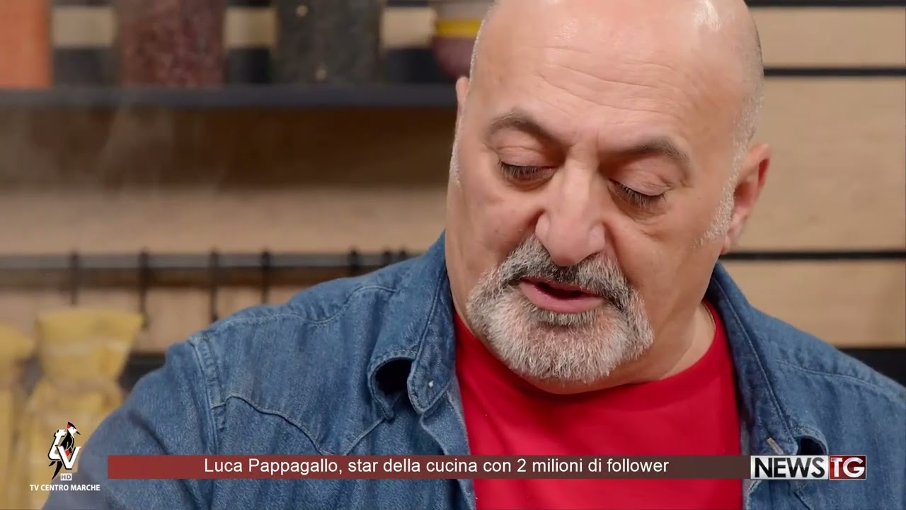 Luca Pappagallo, star della cucina con 2 milioni di follower