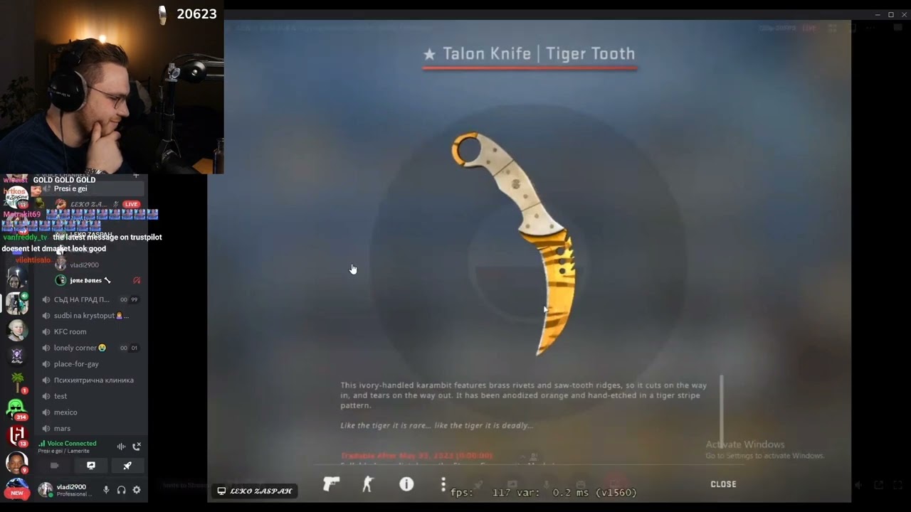 ohnepixel fan unboxes Talon Tiger Tooth 🤑