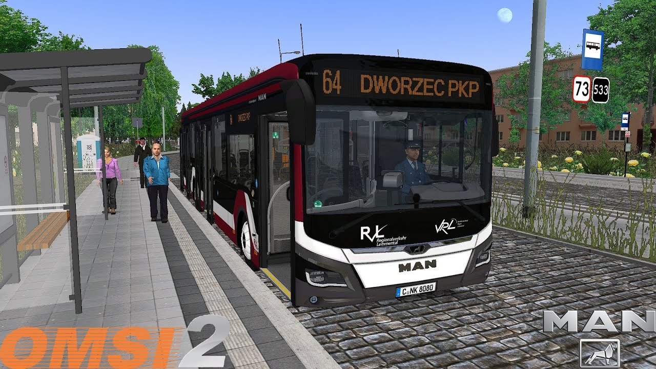Omsi 2 - Golczewo 2.0.3 - Line 64 - MAN New Lion's City 12C