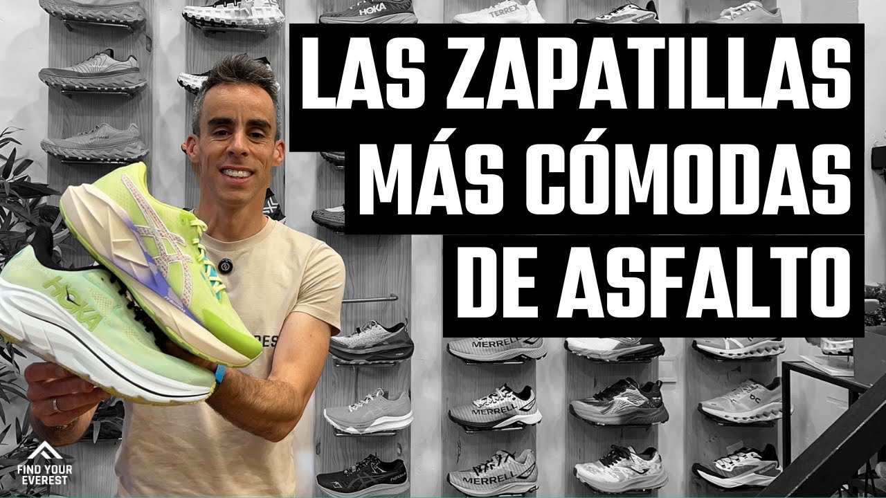 LAS ZAPATILLAS DE RUNNING MÁS CÓMODAS | ZAPATILLAS ASFALTO | Find Your Everest