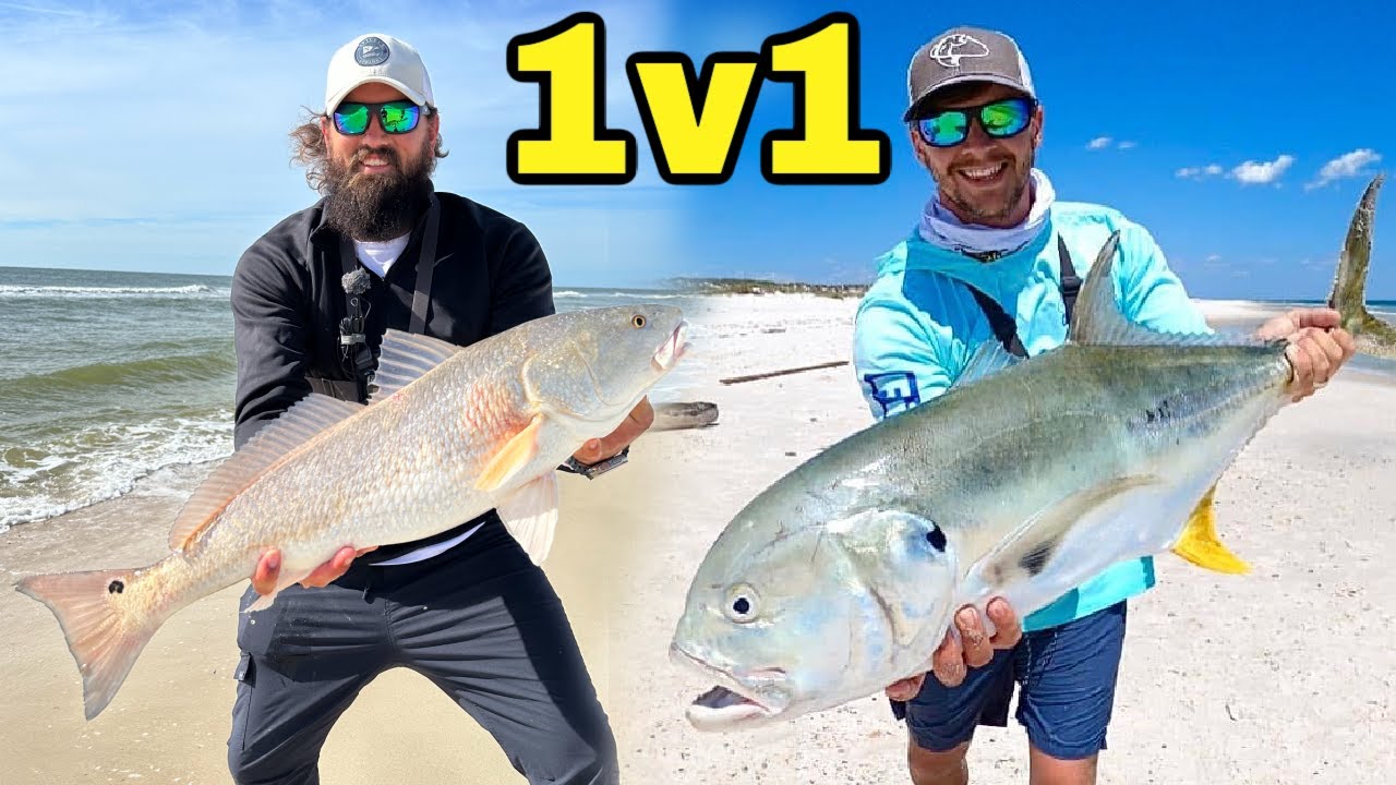 1V1 Ultimate Surf Fishing Challenge!