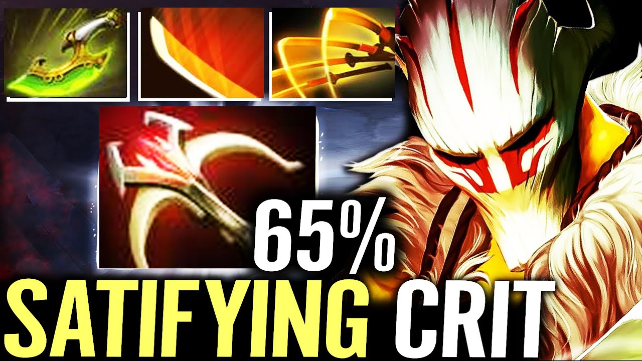 🔥 DAEDALUS Juggernaut WTF 65% CRIT CHANCE &mdash; 100% Satifying Blade 5.5sec Omnislash Dota 2 Pro