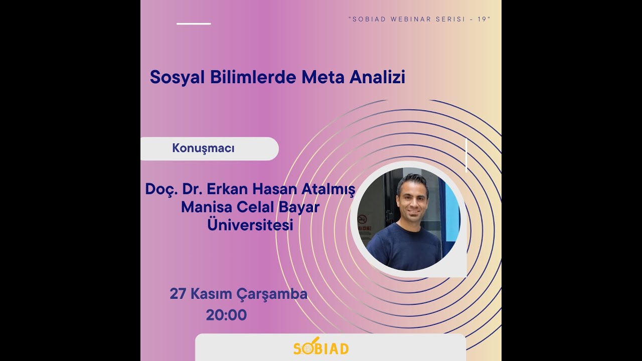 Sosyal Bilimlerde Meta Analizi