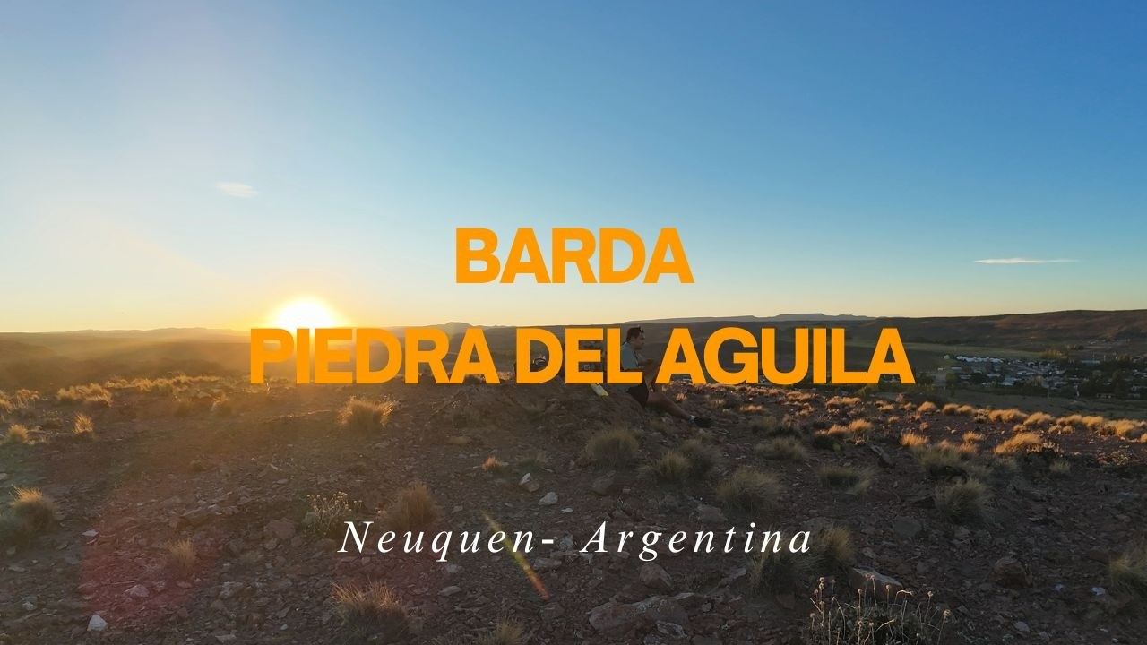 Caminando por bardas en Piedra del Aguila  ⛰️🏞️🇦🇷 | Paseo en primera persona