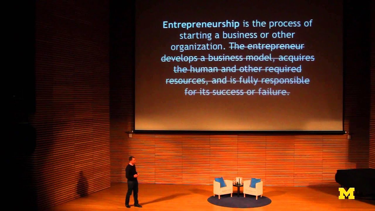 Defining Entrepreneurship