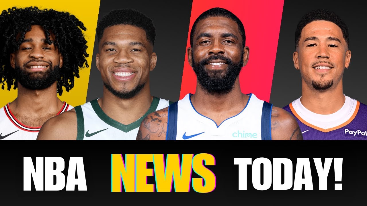 NBA News Today: Major Trade Rumors & Key Updates - Giannis, Kyrie Irving & Booker!