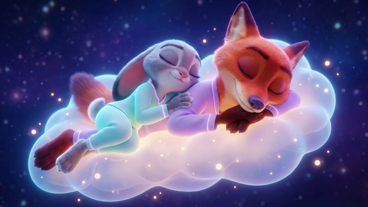 Погрузитесь в глубокий сон вместе с Ником и Джуди из «Зверополиса 2» 🌙 Расслабляющая фортепианная...