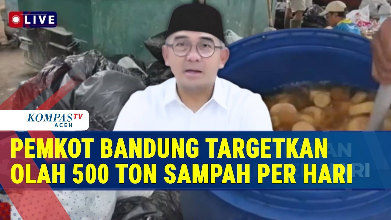 Pengelolaan Sampah Bandung, Wali Kota Tetapkan Target 500 Ton/Hari