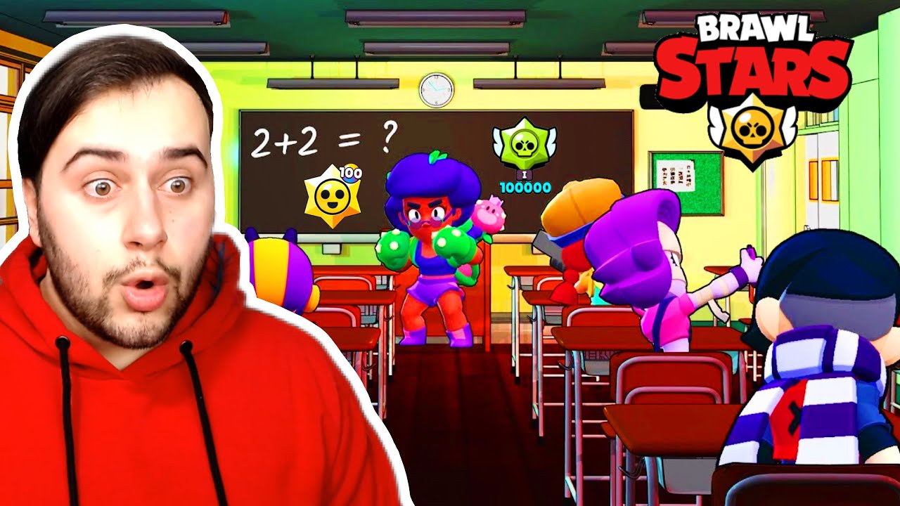 BRAWL STARS OKULUNA GİDERSENİZ NE OLUR 😲