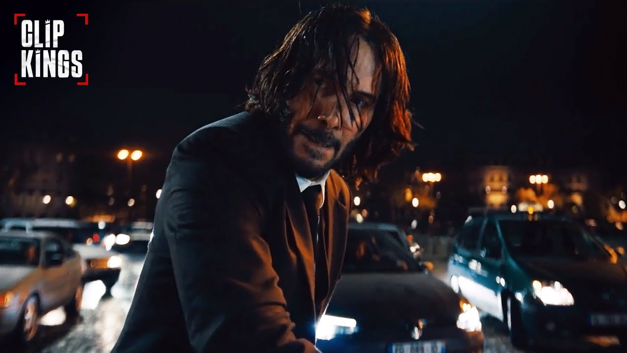 A Deadly Race Around Arc de Triomphe (Full Scene) | John Wick: Chapter 4