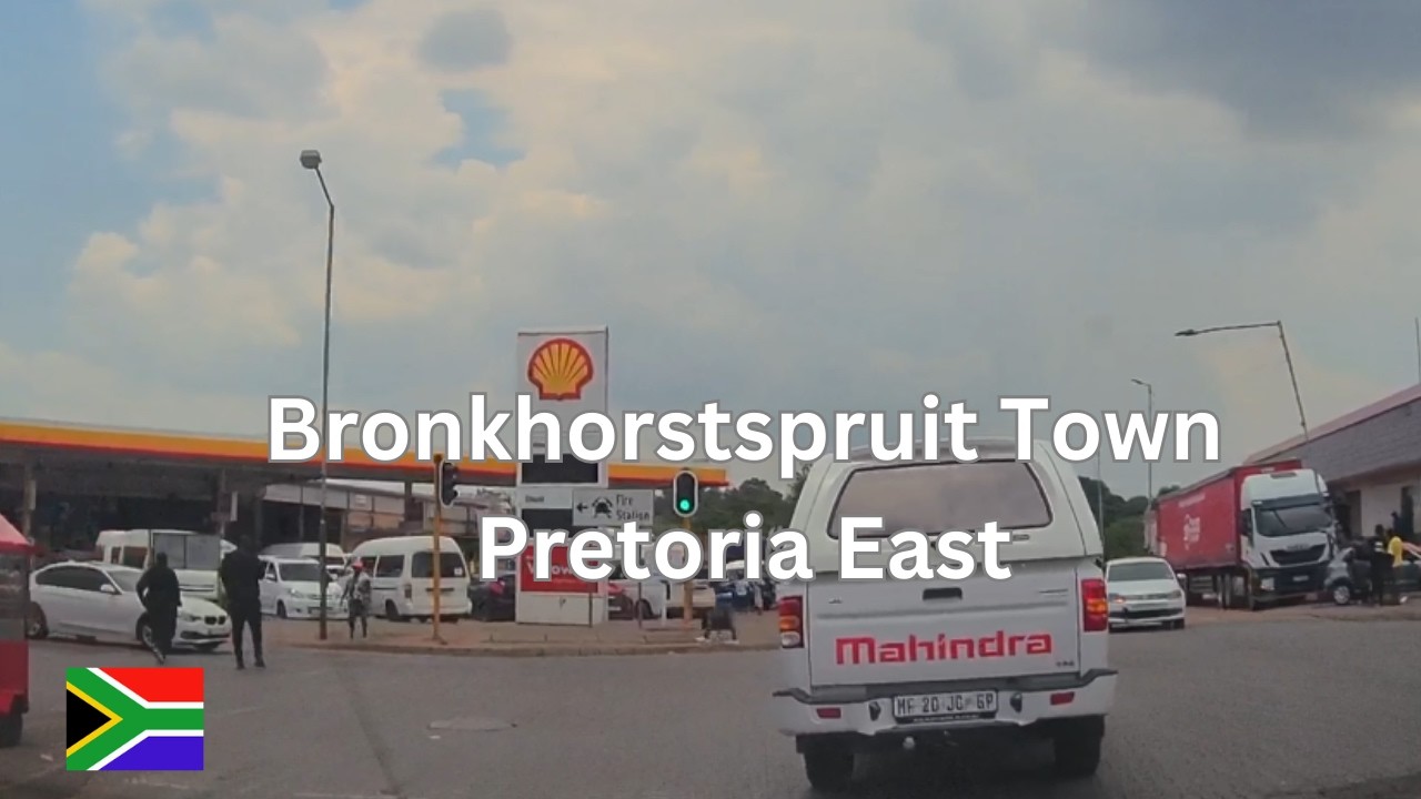 Driving in Bronkhorstspruit Town | Pretoria's Eastern Neighbourhood | Driving In South Africa