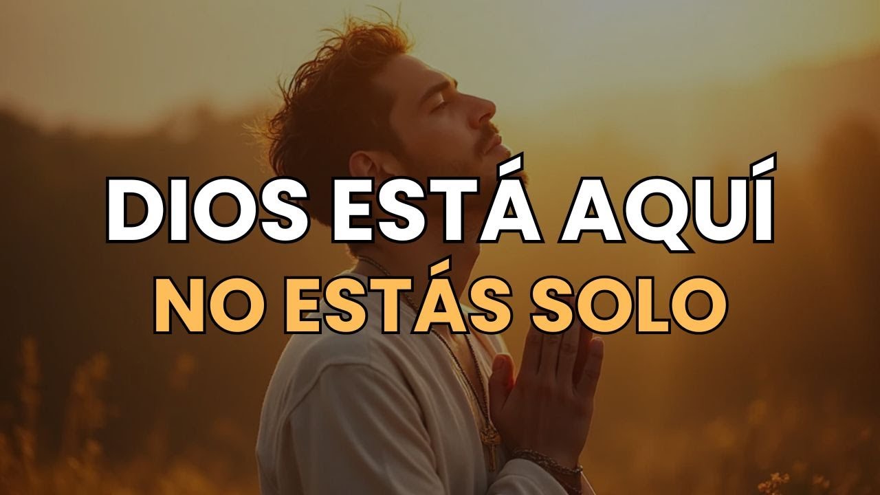 🔥 DIOS ESTÁ AQUÍ ✨ Cuando No Puedes Más… Dios Te Levanta | Alabanza que Sana el Alma 🕊️