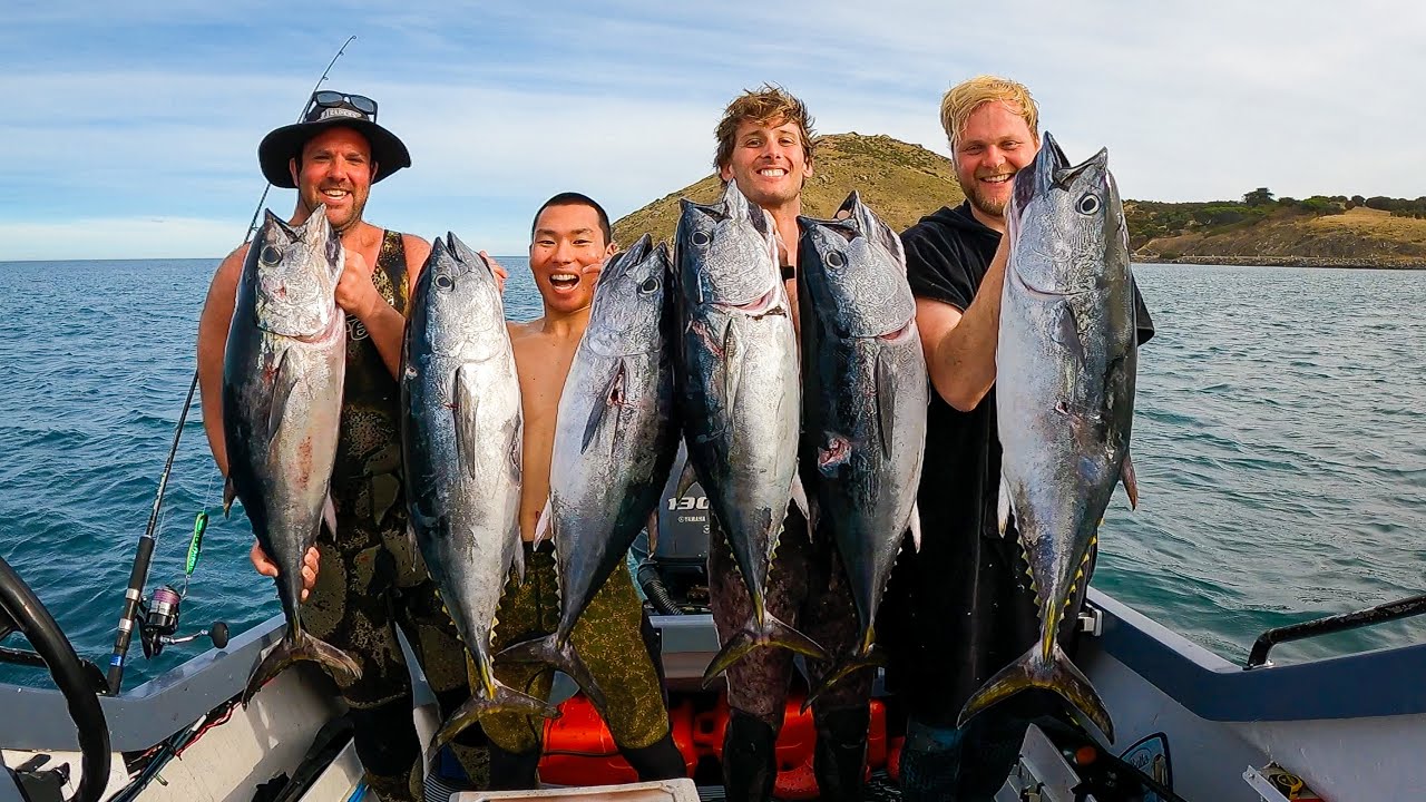 Unforgettable Day Out Spearfishing Bluefin Tuna in Perfect Conditions!