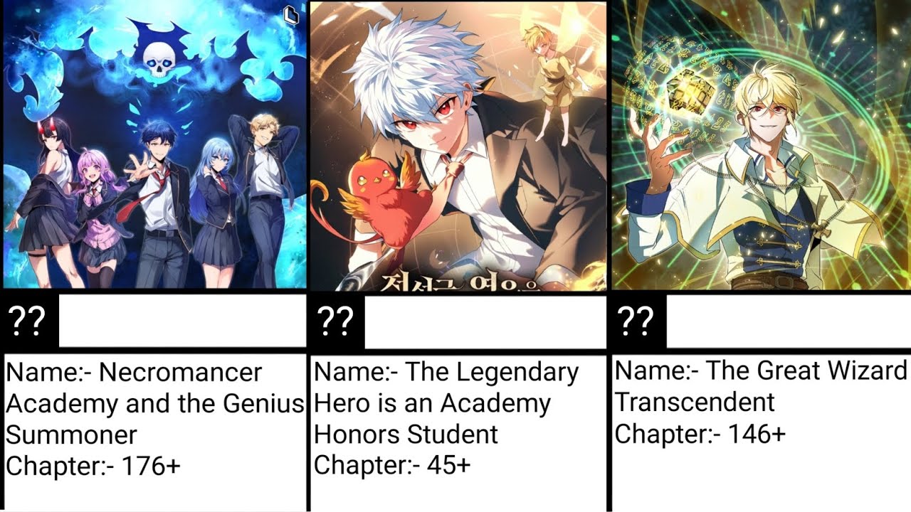 Top 30 Best Magic/Academy Manhwa With Badass OP MC