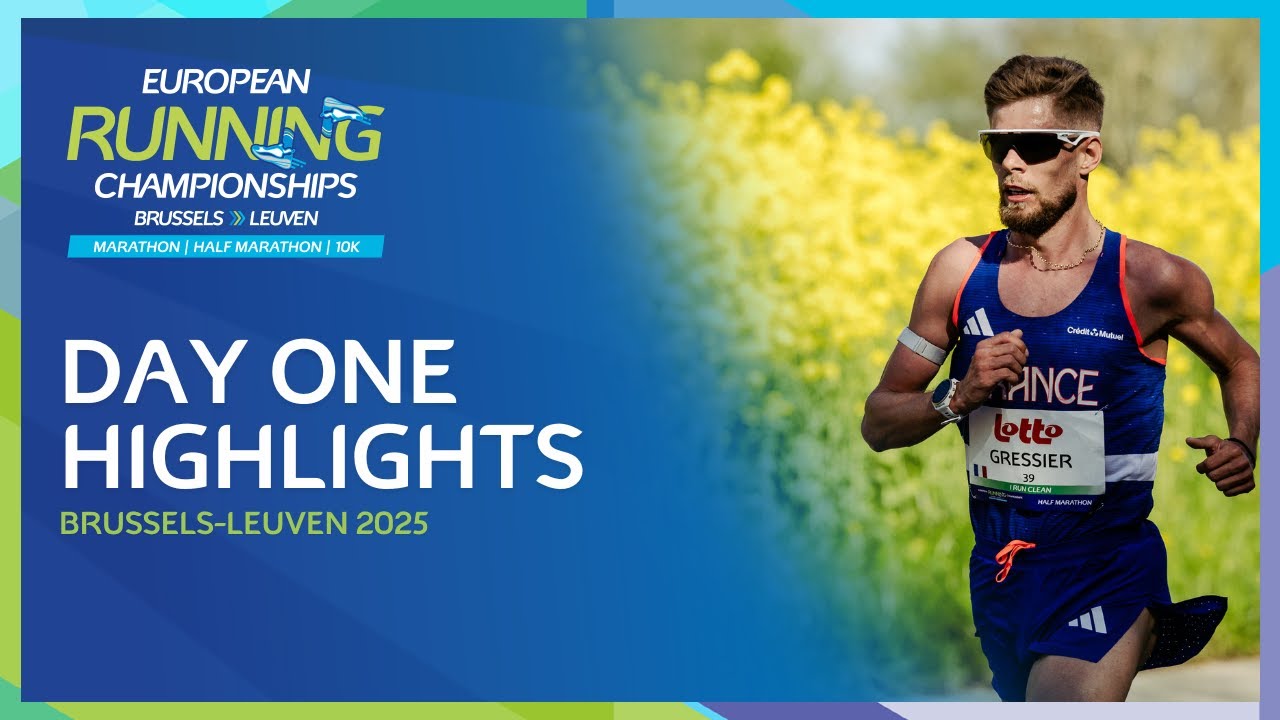 Day ONE highlights | 2025 European Running Championships
