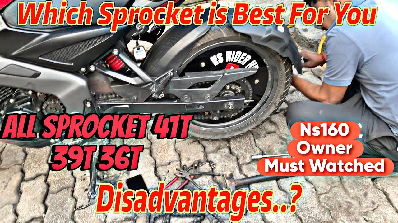 41T 39T 36T Big Disadvantages || Which Sprocket Best For You || Sprocket Change Se phle Ye Video