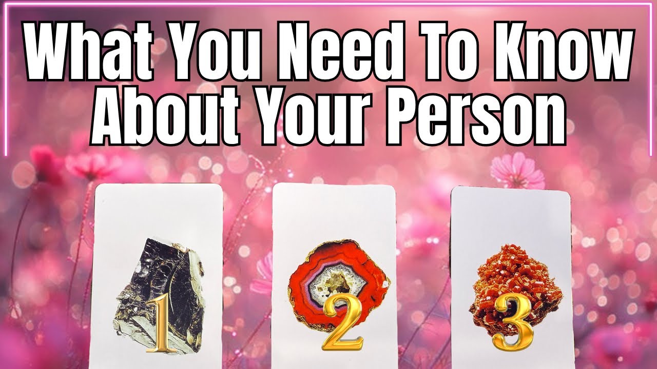 What You Need To Know About Your Person/Connection ♥️Pick A Card♥️