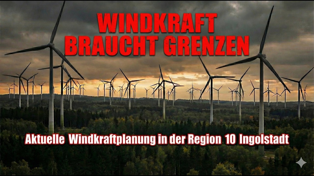 Infoveranstaltung Windkraftplanung Region 10 Ingolstadt am 29.01.2026