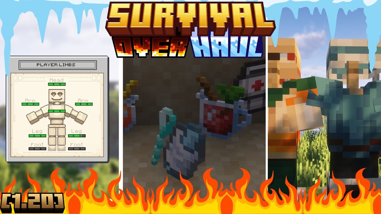 Legendary Survival Overhaul Mod Showcase! [Minecraft 1.20.1 Mod Showcase]